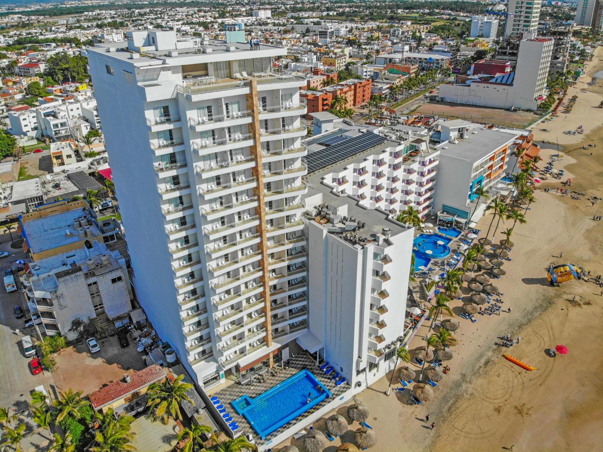 Pacific Palace Beach Tower Hotel Mazatlan Dış mekan fotoğraf